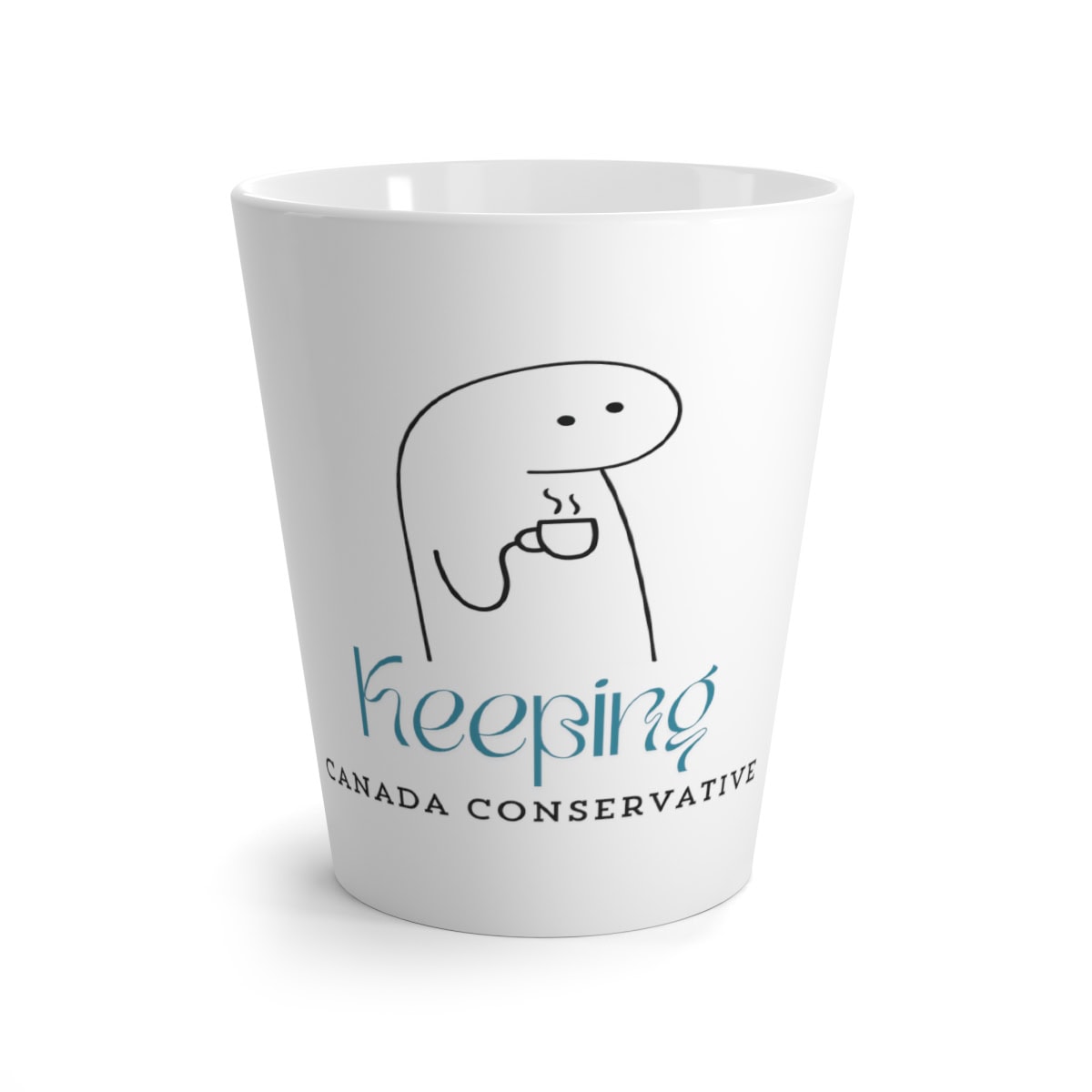 Keeping Canada Conservative - Latte Coffee Mug - Image 2