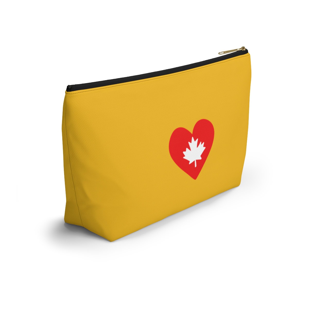 Love: Maple Leaf Design Accessory Pouch w T-bottom - Image 10