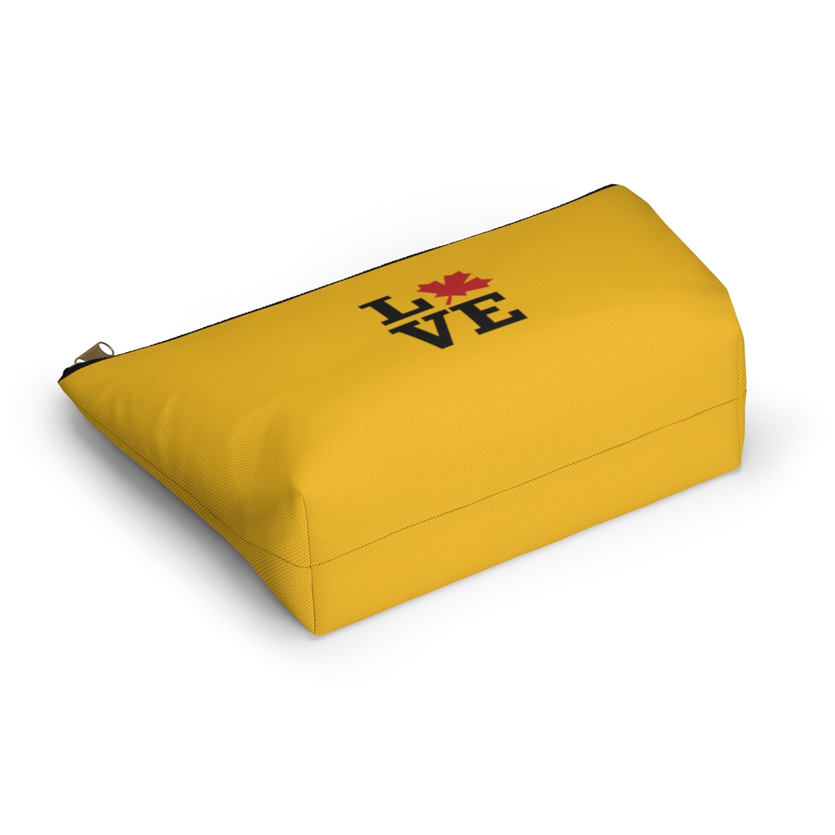 Love: Maple Leaf Design Accessory Pouch w T-bottom - Image 11