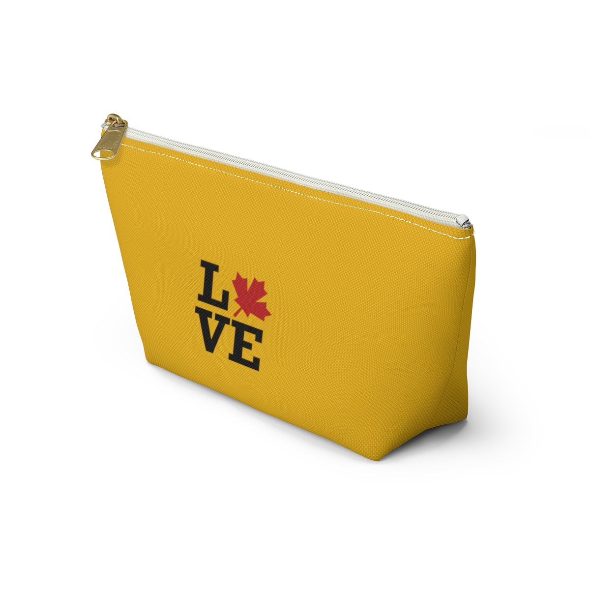 Love: Maple Leaf Design Accessory Pouch w T-bottom - Image 21