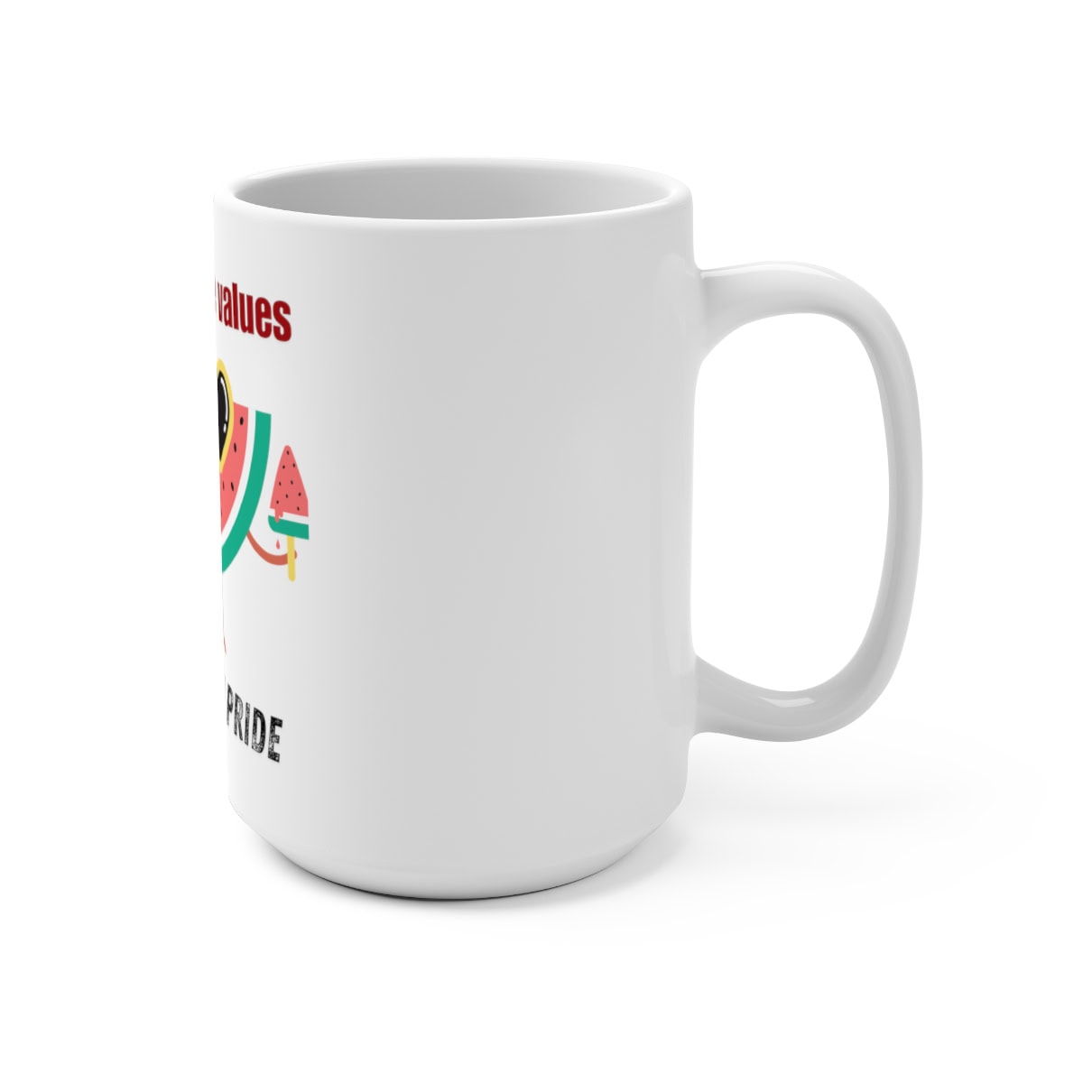 Conservative Values Canadian Pride: Coffee Mug, 15oz - Image 2