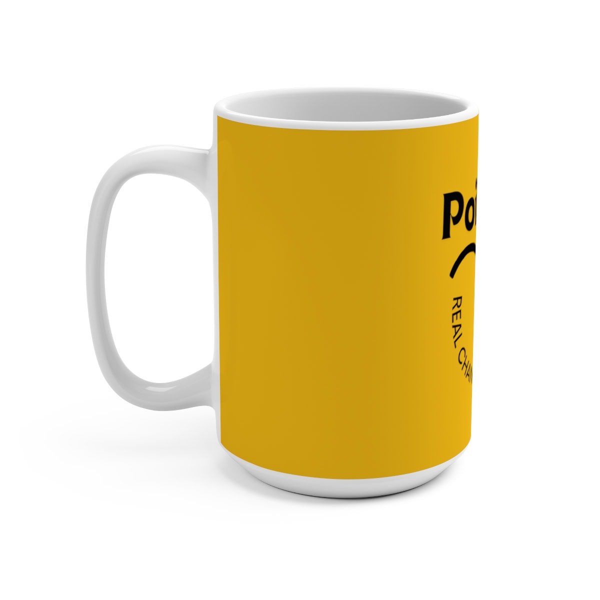 Poilievre Real Change Real Results: Coffee Mug, 15oz 3 Poilievre Real Change Real Results: Coffee Mug, 15oz - Image 3