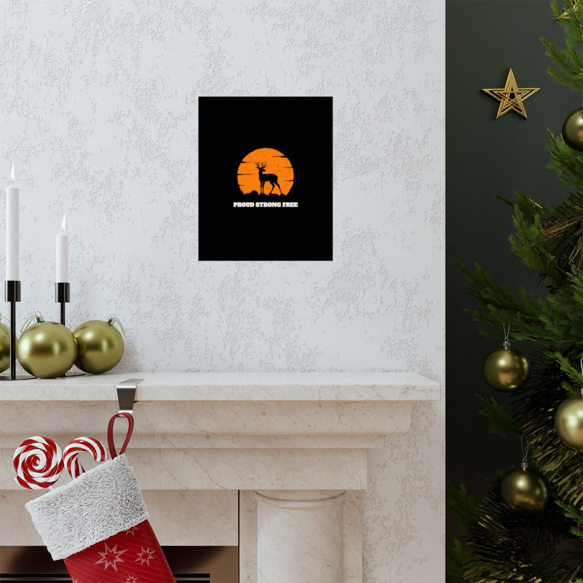 Proud Strong Free: Matte Vertical Posters 7 Proud Strong Free: Matte Vertical Posters - Image 7