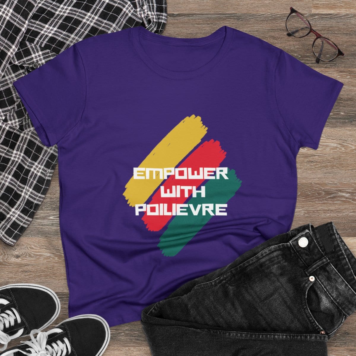 Poilievre in 2024: Women's Midweight Cotton Tee 14 Poilievre in 2024: Women's Midweight Cotton Tee - Image 14