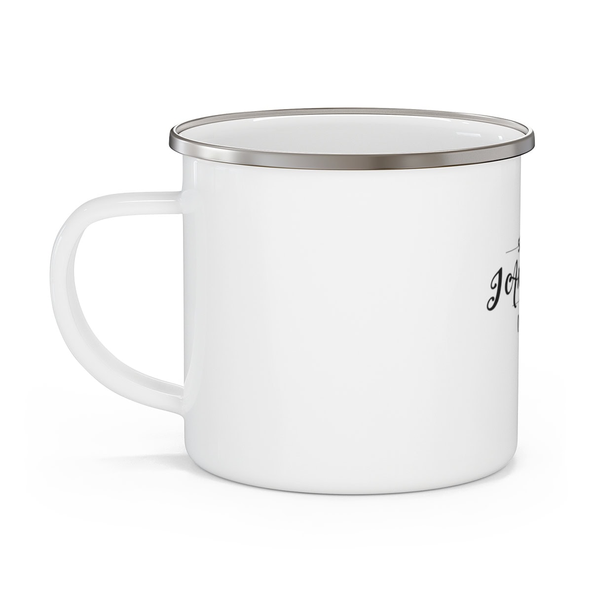 Sorry, I am Right (Wing) - Enamel Camping Mug - Image 3