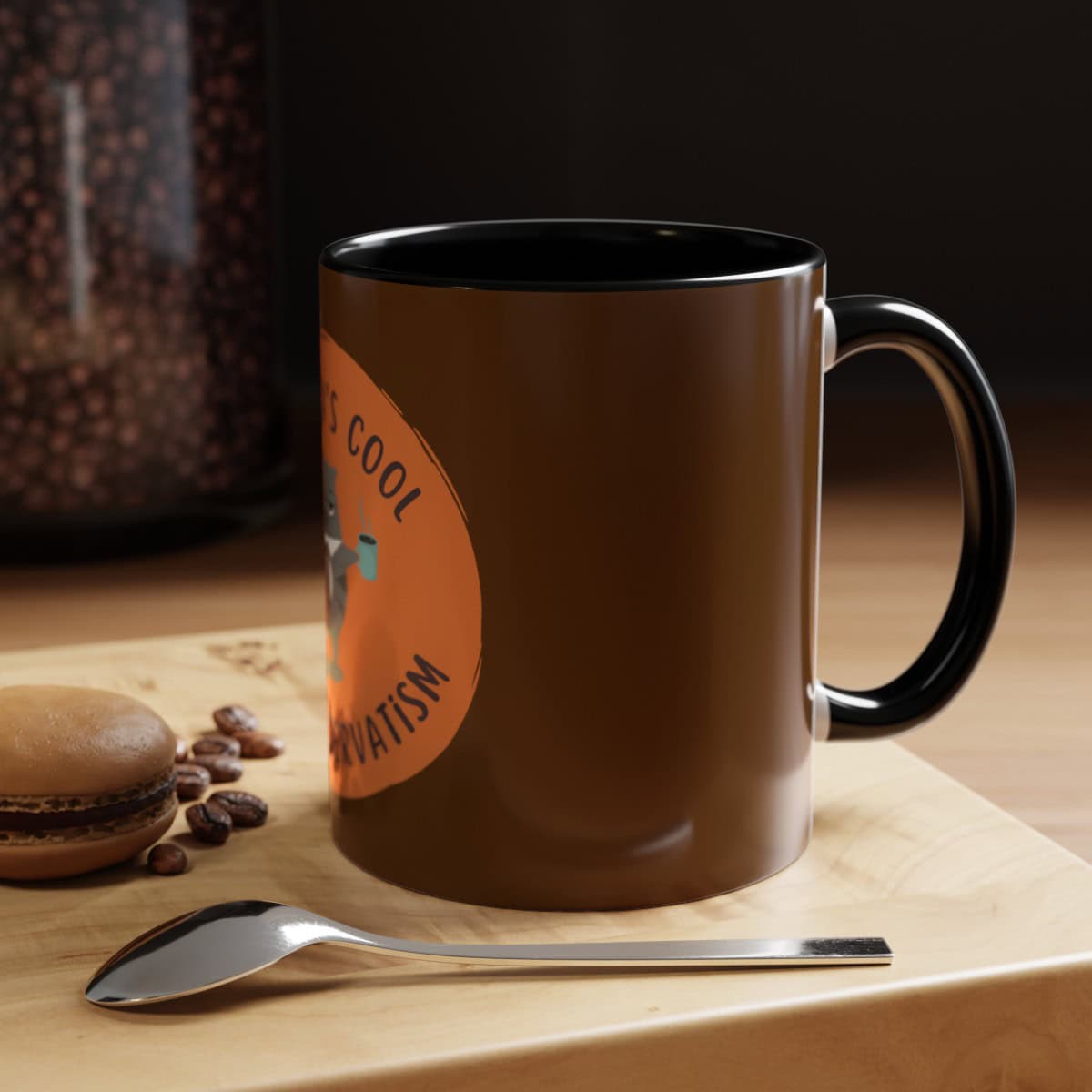 Canada's Cool So's Conservatism : Black & Navy Coffee Mug (11, 15oz) 11 Canada's Cool So's Conservatism : Black & Navy Coffee Mug (11, 15oz) - Image 11