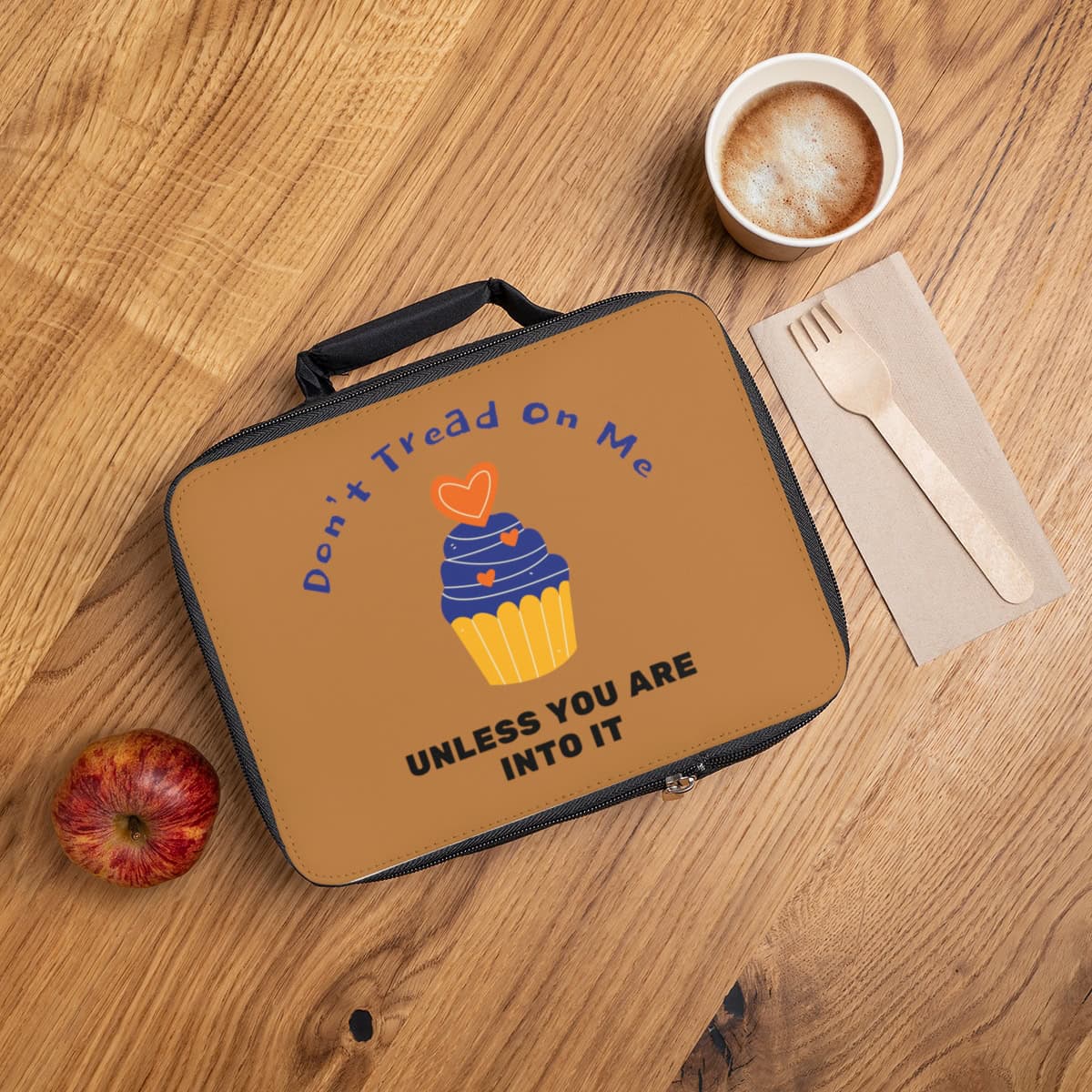 Don't tread on me unless you're into it - Lunch Bag 1 Don't tread on me unless you're into it - Lunch Bag