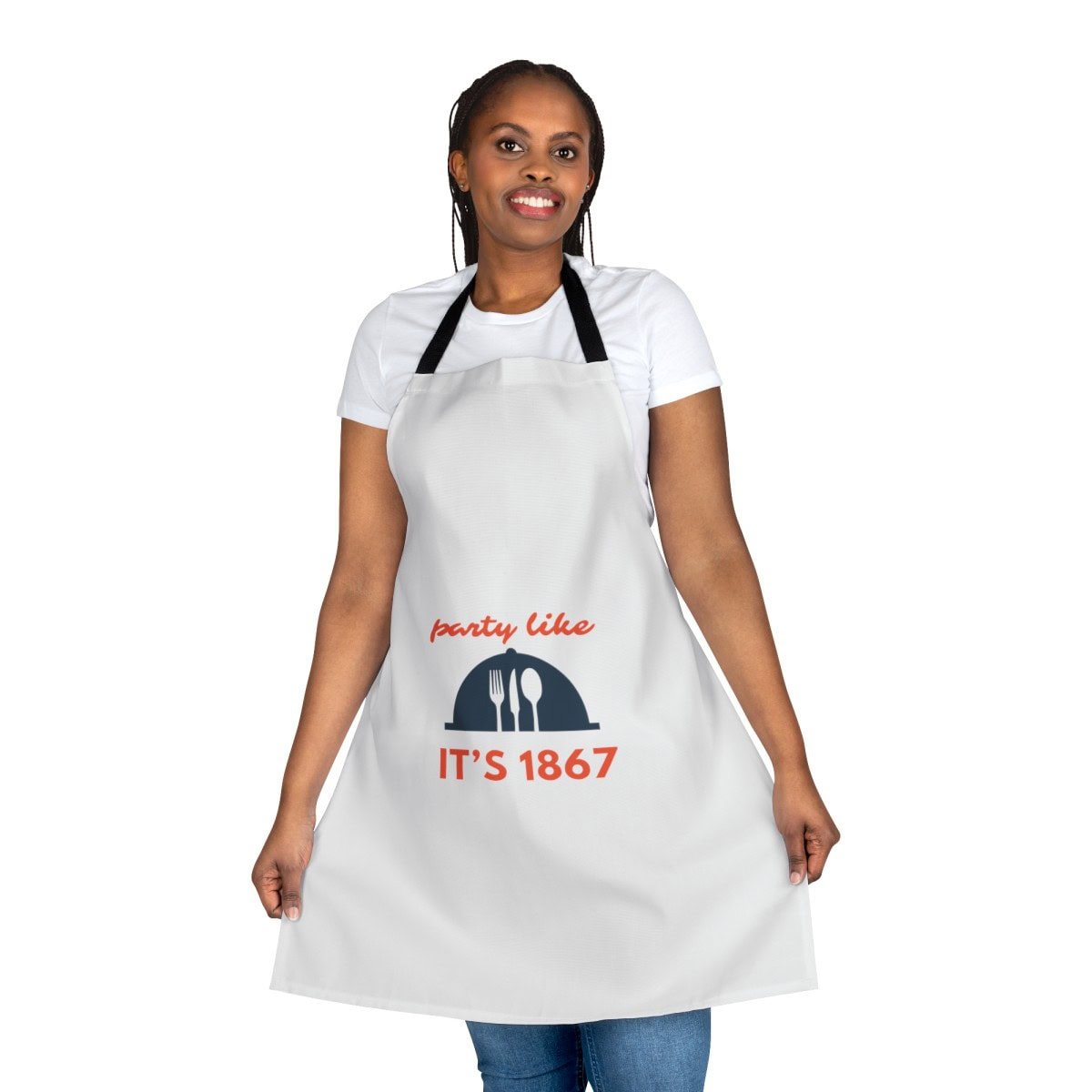Party Like It's 1867 - Apron, 5-Color Straps (AOP) 19 Party Like It's 1867 - Apron, 5-Color Straps (AOP) - Image 19