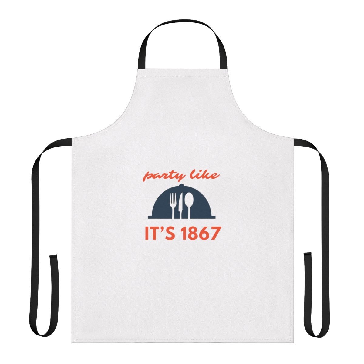 Party Like It's 1867 - Apron, 5-Color Straps (AOP) 20 Party Like It's 1867 - Apron, 5-Color Straps (AOP) - Image 20
