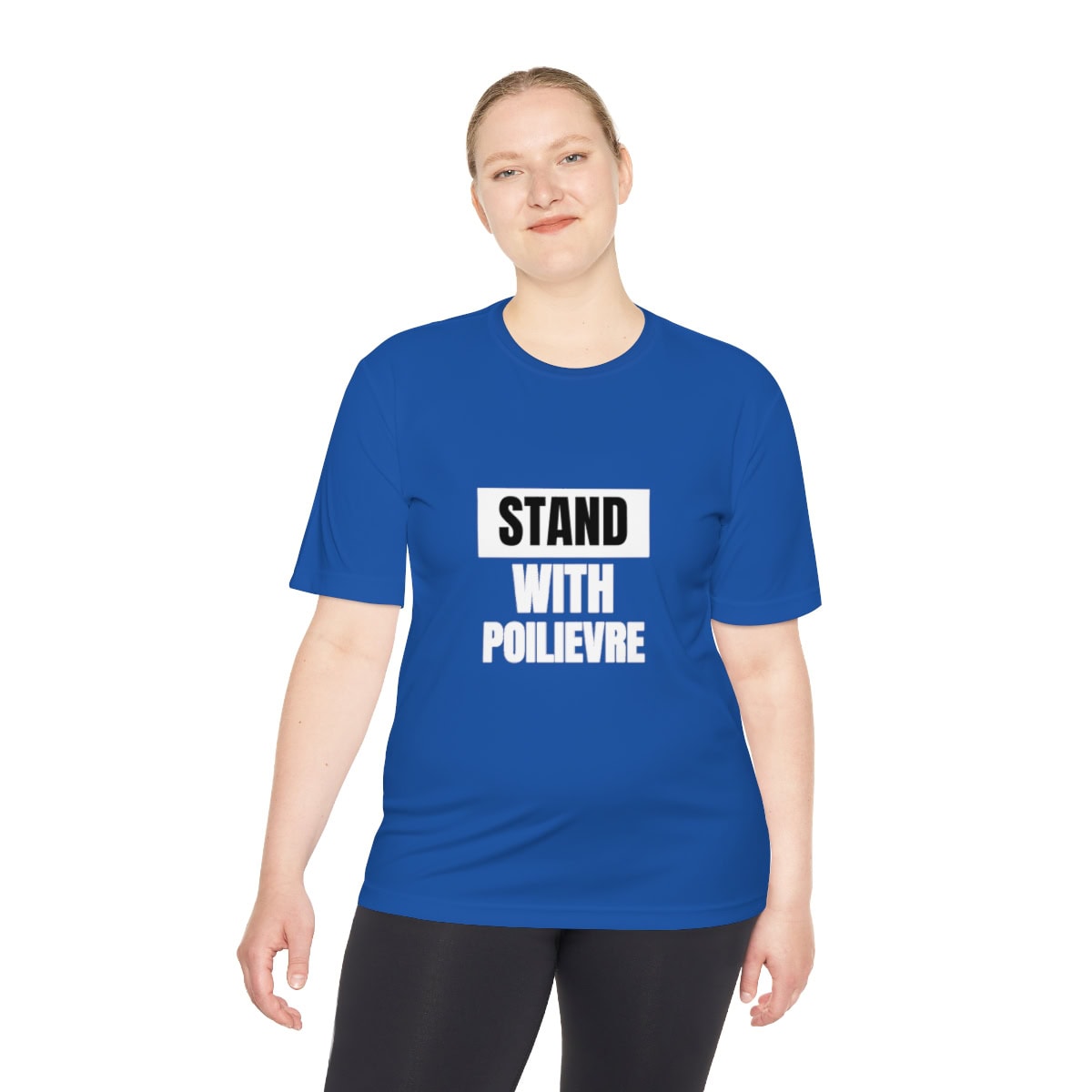 Stand With Poilievre: Unisex Moisture Wicking Tee 12 Stand With Poilievre: Unisex Moisture Wicking Tee - Image 12