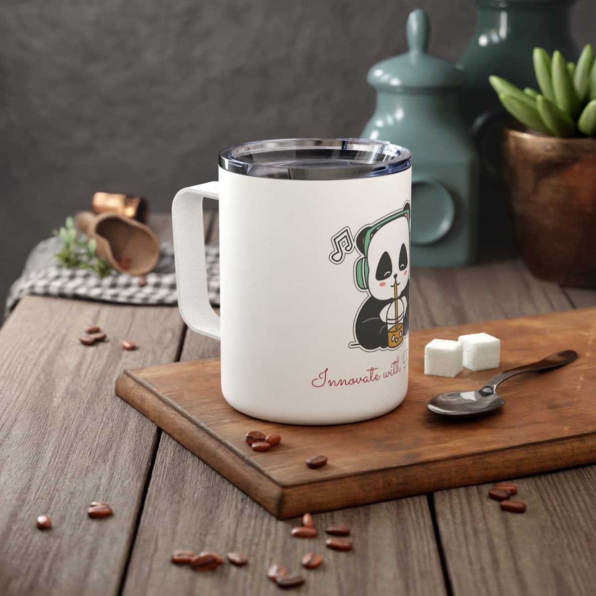 Innovate with Poilievre: Insulated Coffee Mug, 10oz - Image 6