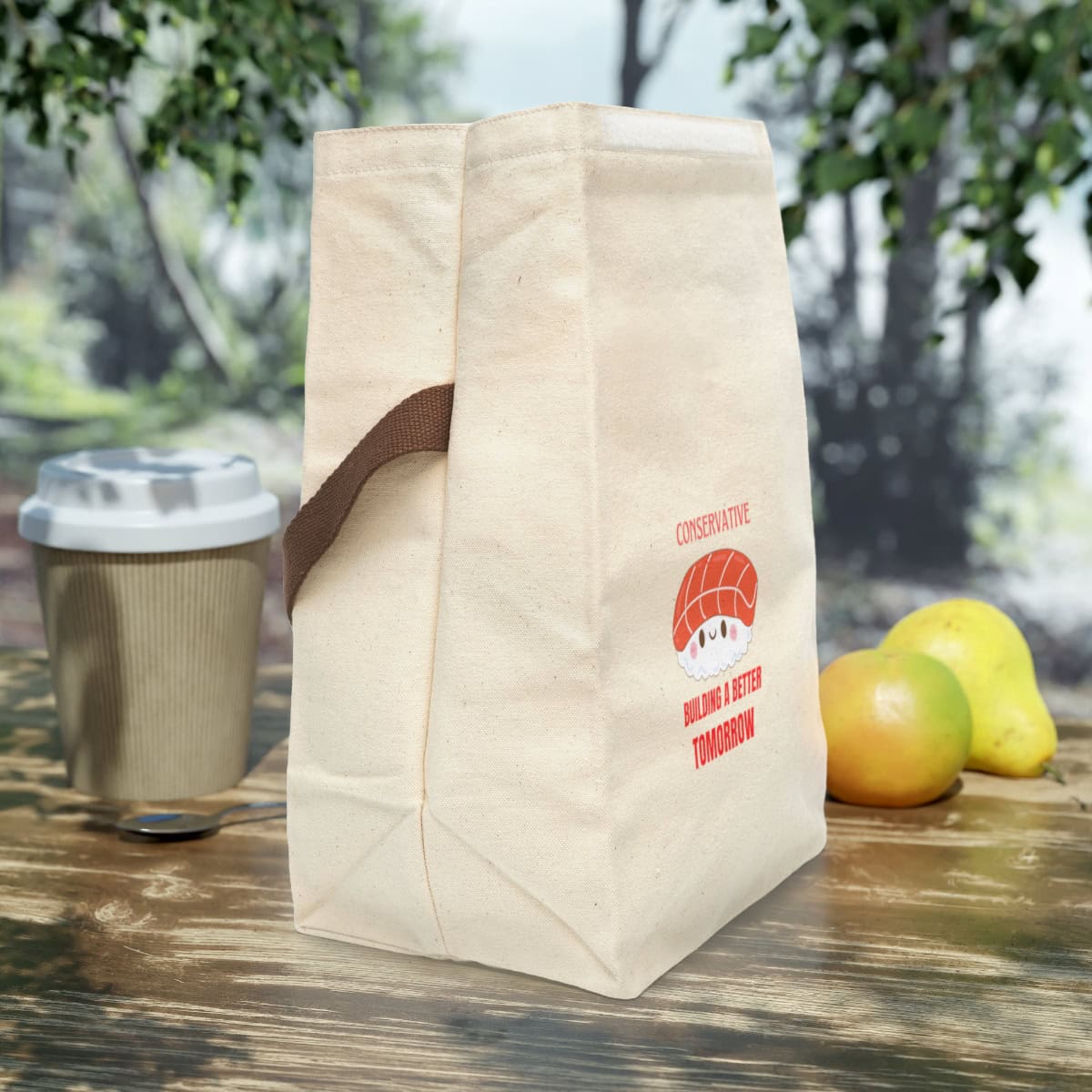 Conservatives Building A Better Tomorrow: Lunch Bag With Strap - Image 5