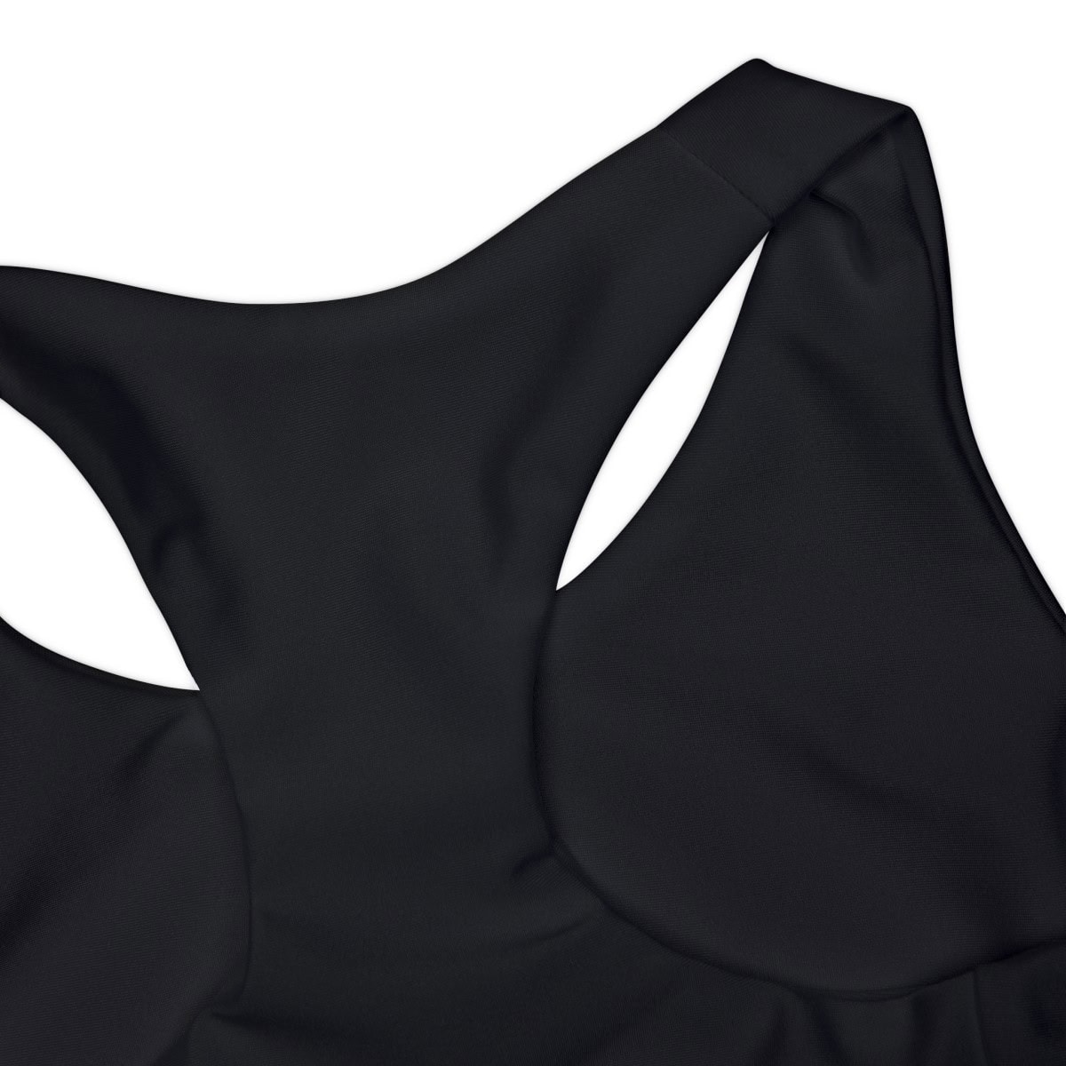 True North, True Love - Girls' Swimsuit Crop Top (AOP) 3 True North, True Love - Girls' Swimsuit Crop Top (AOP) - Image 3