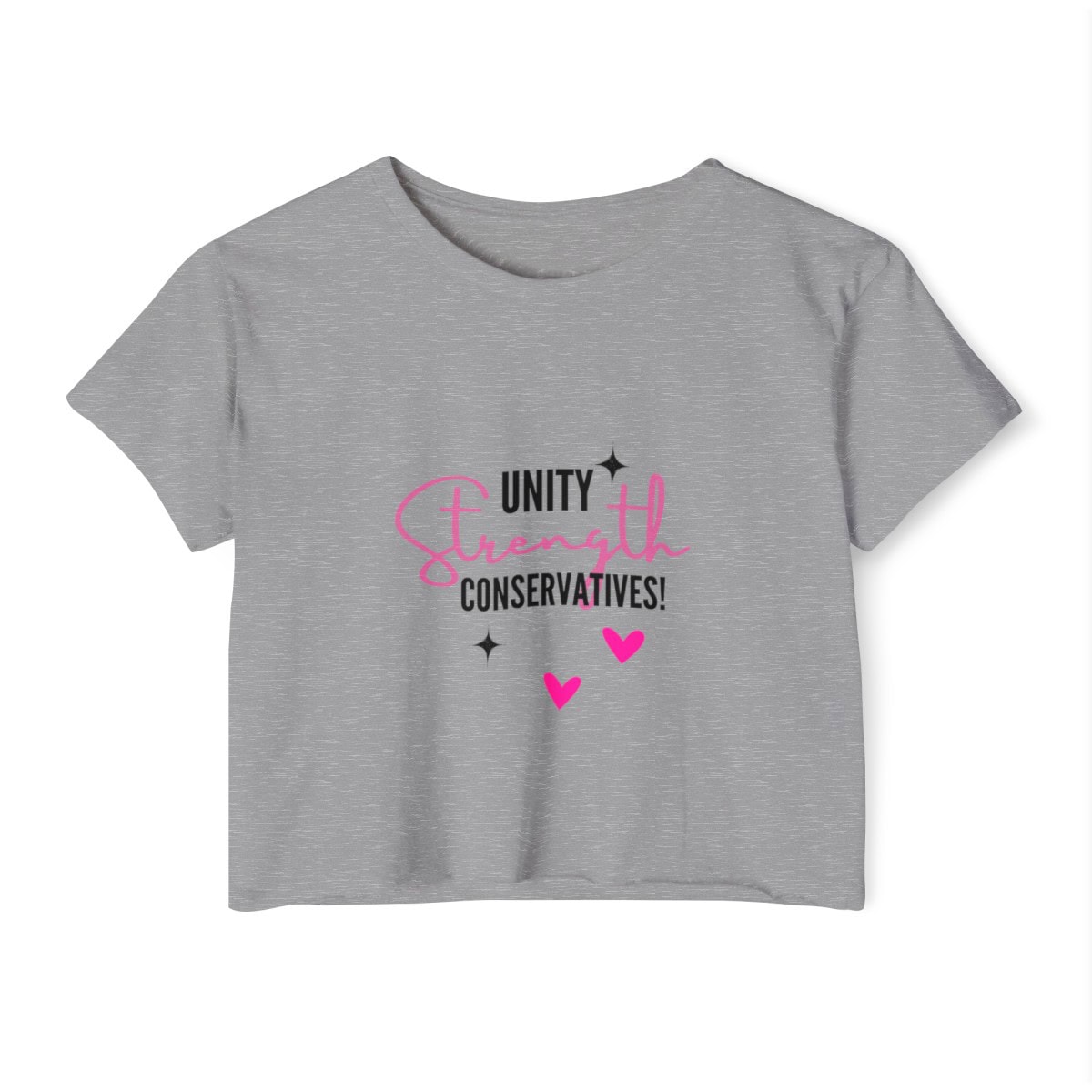 Unity Strength Conservative: Women's Festival Crop Top 12 Unity Strength Conservative: Women's Festival Crop Top - Image 12