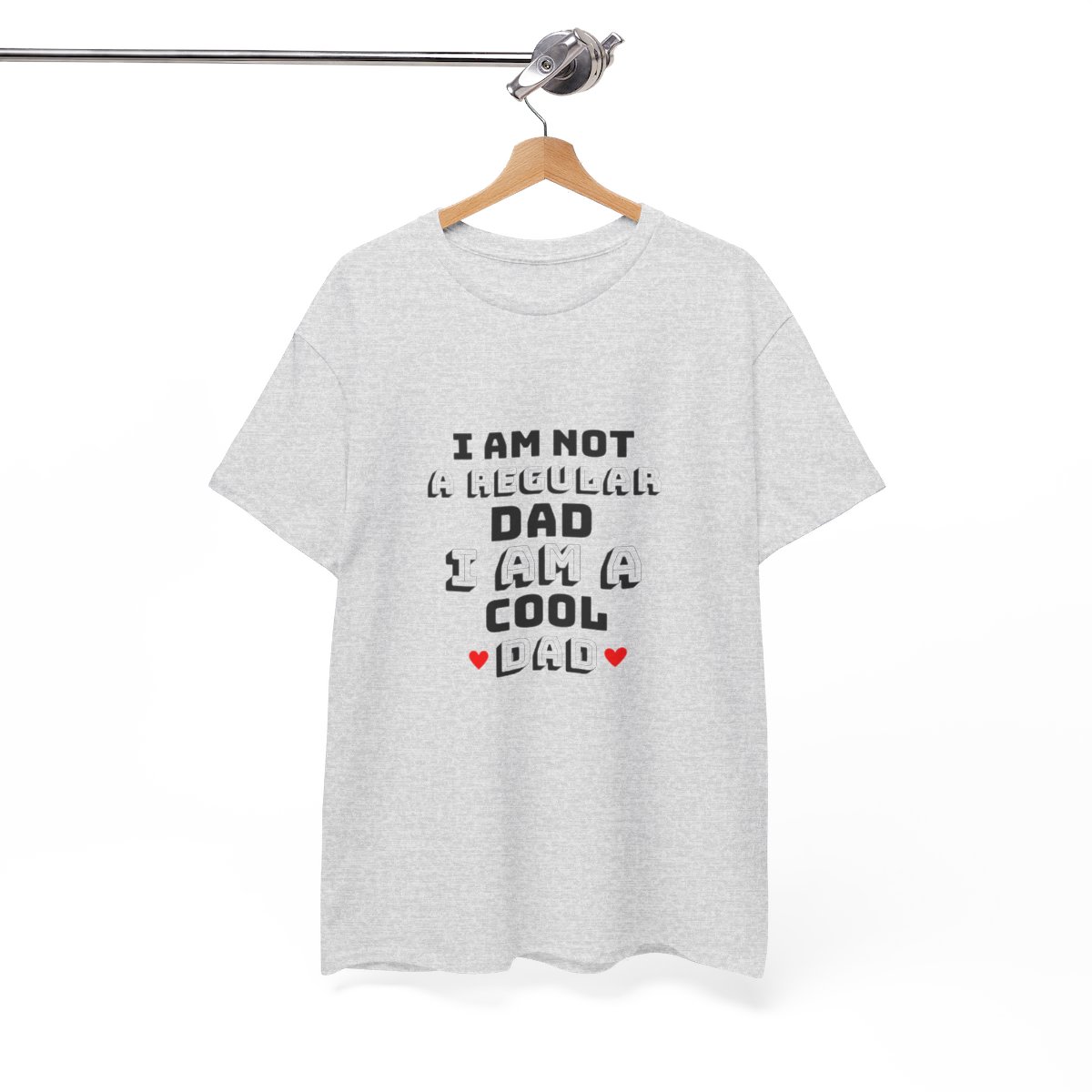 I am not a regular dad I am a cool dad: Unisex Heavy Cotton Tee - Image 34
