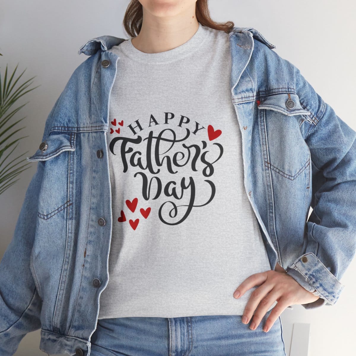 Happy Father's Day: Unisex Heavy Cotton Tee 77 Happy Father's Day: Unisex Heavy Cotton Tee - Image 77