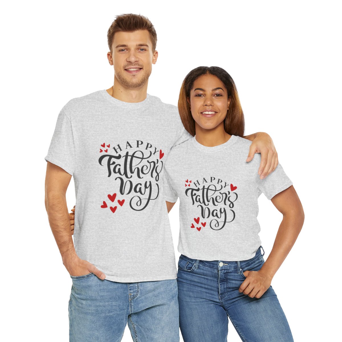 Happy Father's Day: Unisex Heavy Cotton Tee 78 Happy Father's Day: Unisex Heavy Cotton Tee - Image 78