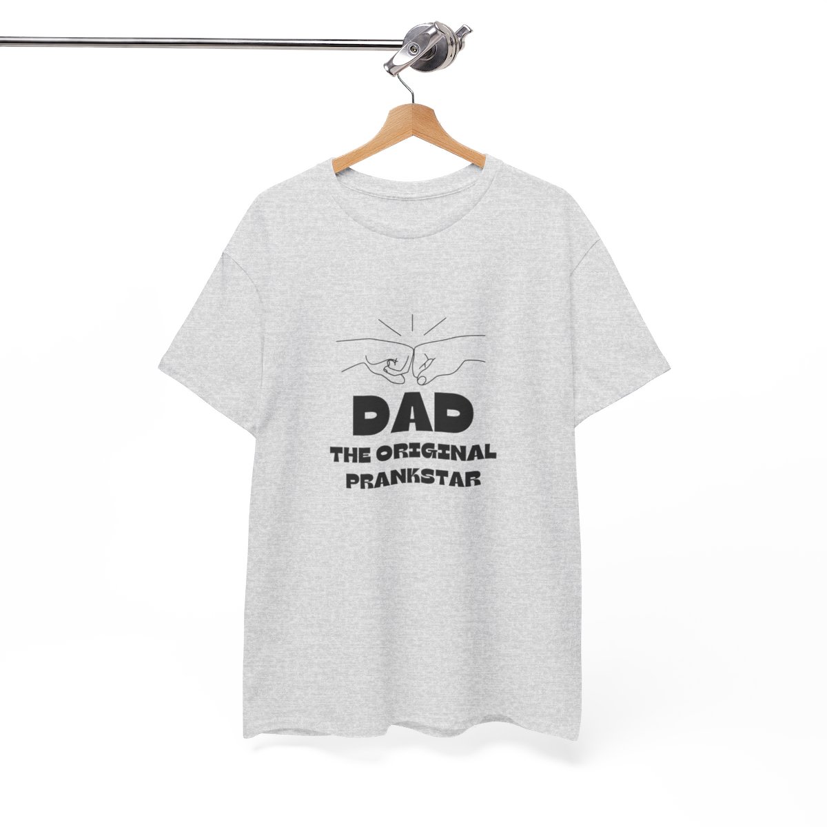 Dad: The Original Prank-star: Unisex Heavy Cotton Tee - Image 62