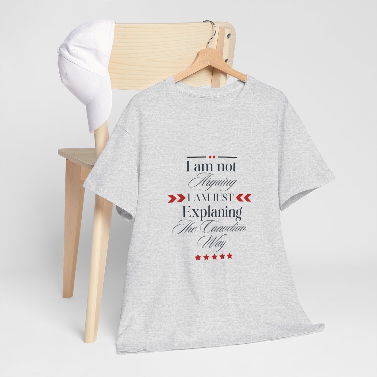 I am Not Arguing I am Just Explaining The Canadian Way: Unisex Heavy Cotton Tee - Image 55