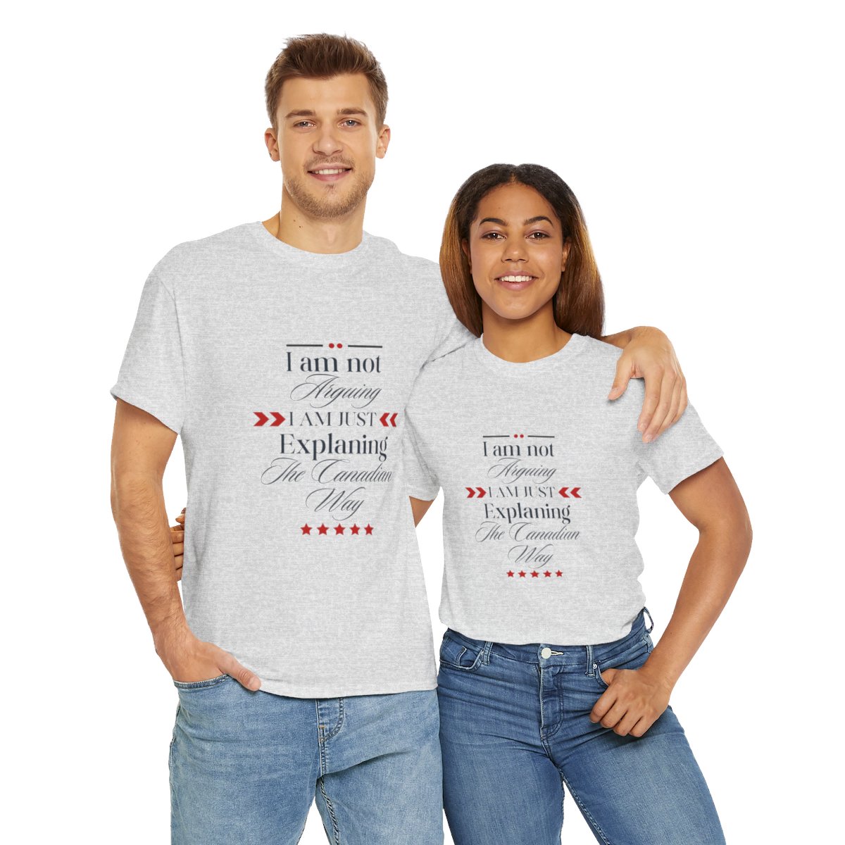 I am Not Arguing I am Just Explaining The Canadian Way: Unisex Heavy Cotton Tee - Image 78