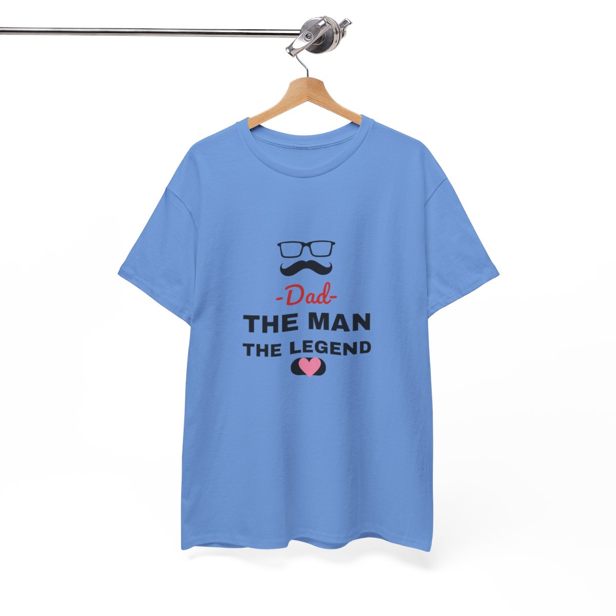 Dad, The Man, The Legend: Unisex Heavy Cotton Tee 109 Dad, The Man, The Legend: Unisex Heavy Cotton Tee - Image 109
