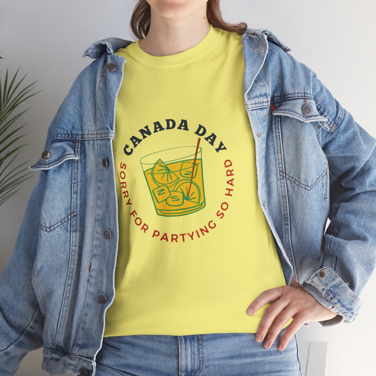 Canada Day: Sorry for Partying So Hard: Unisex Heavy Cotton Tee 23 Canada Day: Sorry for Partying So Hard: Unisex Heavy Cotton Tee - Image 23