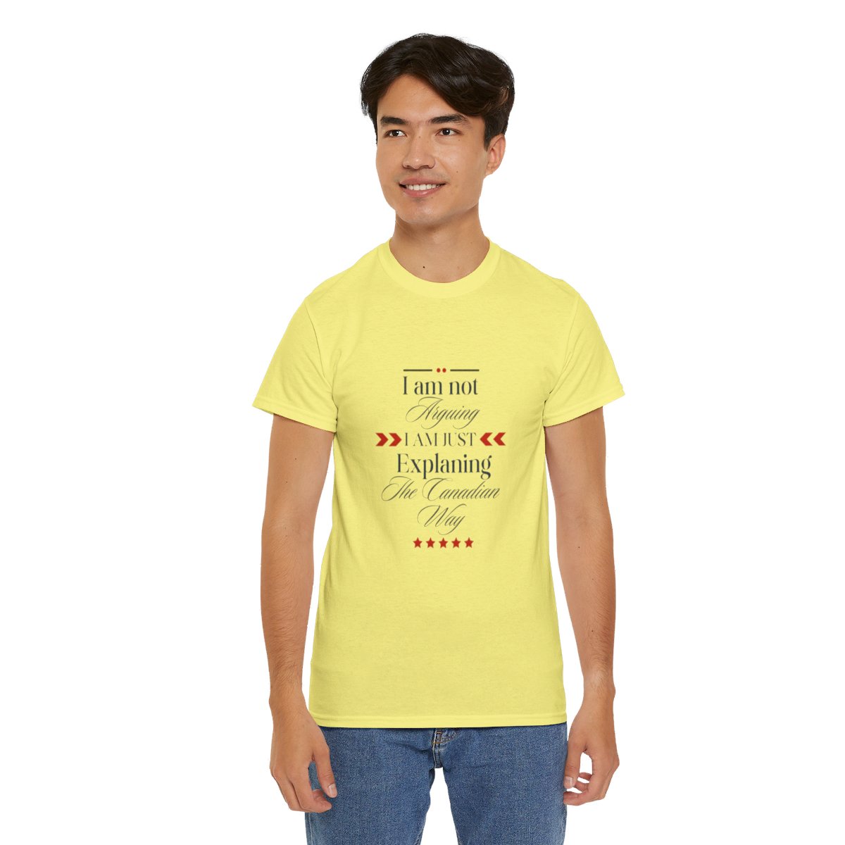 I am Not Arguing I am Just Explaining The Canadian Way: Unisex Heavy Cotton Tee - Image 102