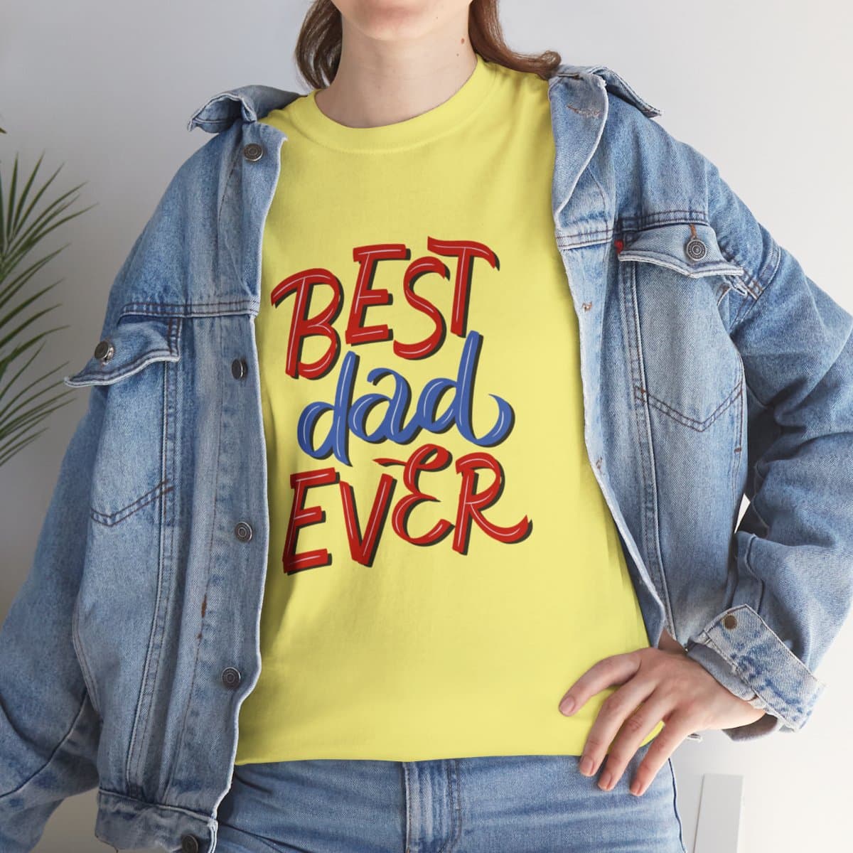 Best Dad Ever: Unisex Heavy Cotton Tee - Image 23