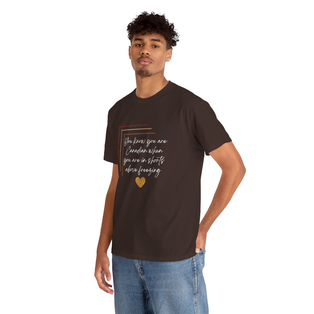 You Know Your Are Canadian: Unisex Heavy Cotton Tee 15 You Know Your Are Canadian: Unisex Heavy Cotton Tee - Image 15