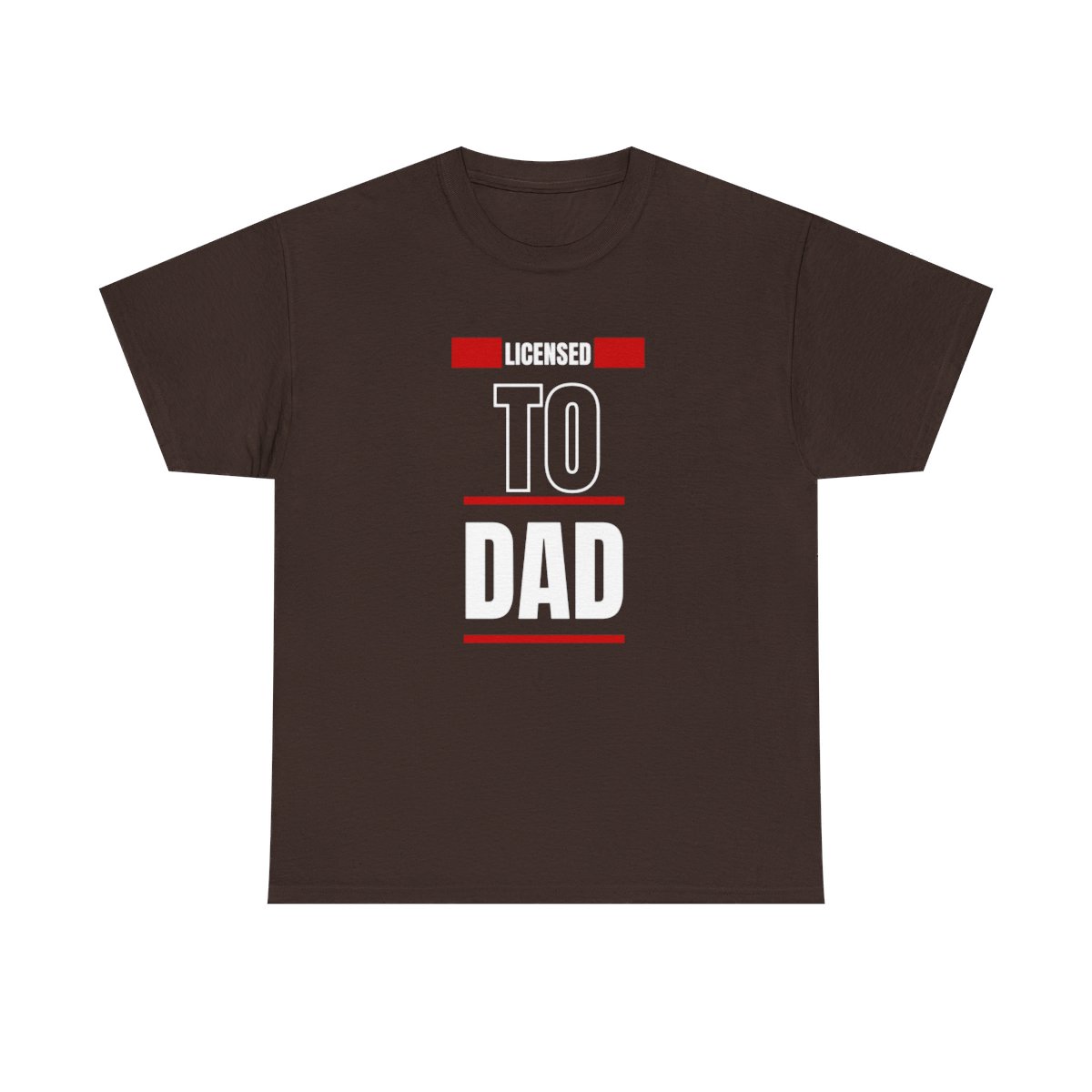 Licensed to Dad: Unisex Heavy Cotton Tee - Image 56
