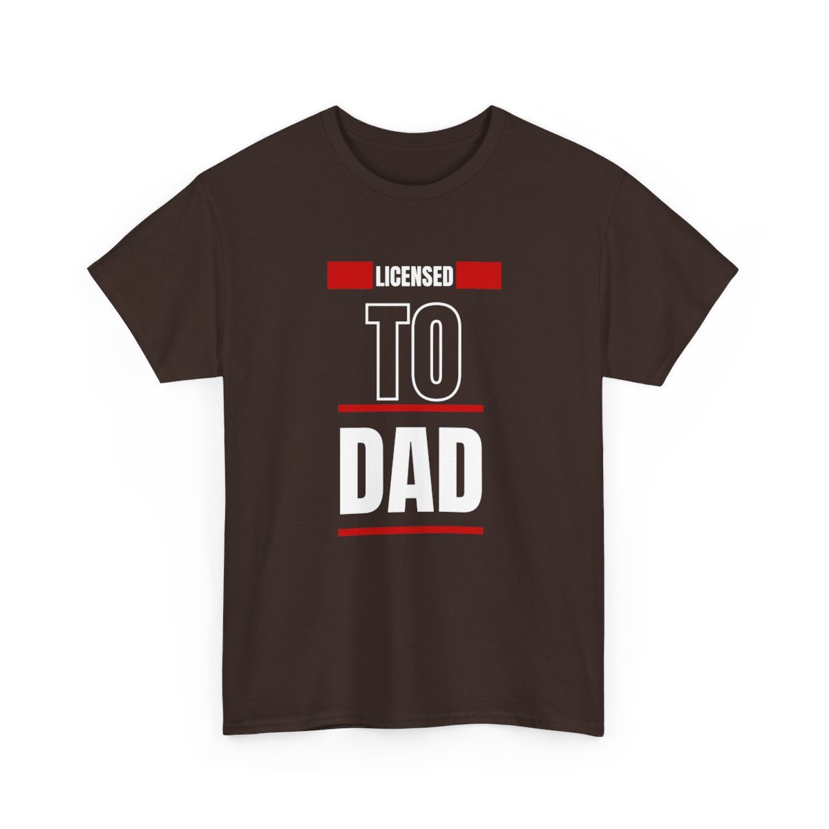 Licensed to Dad: Unisex Heavy Cotton Tee - Image 58