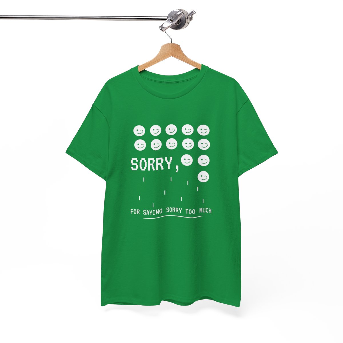 Sorry For Saying Sorry Too Much: Unisex Heavy Cotton Tee 89 Sorry For Saying Sorry Too Much: Unisex Heavy Cotton Tee - Image 89
