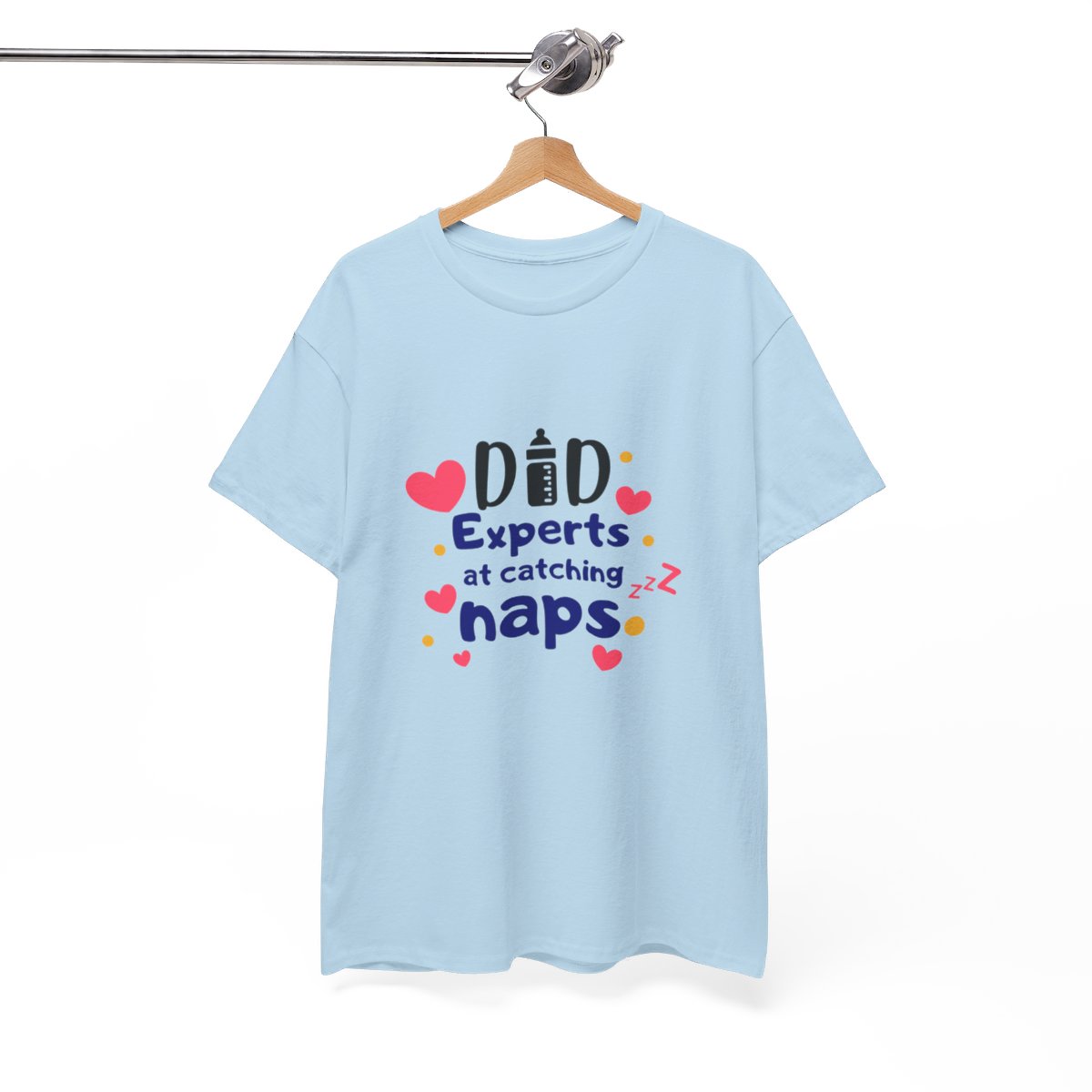 Dad: Experts at Catching Naps: Unisex Heavy Cotton Tee - Image 116