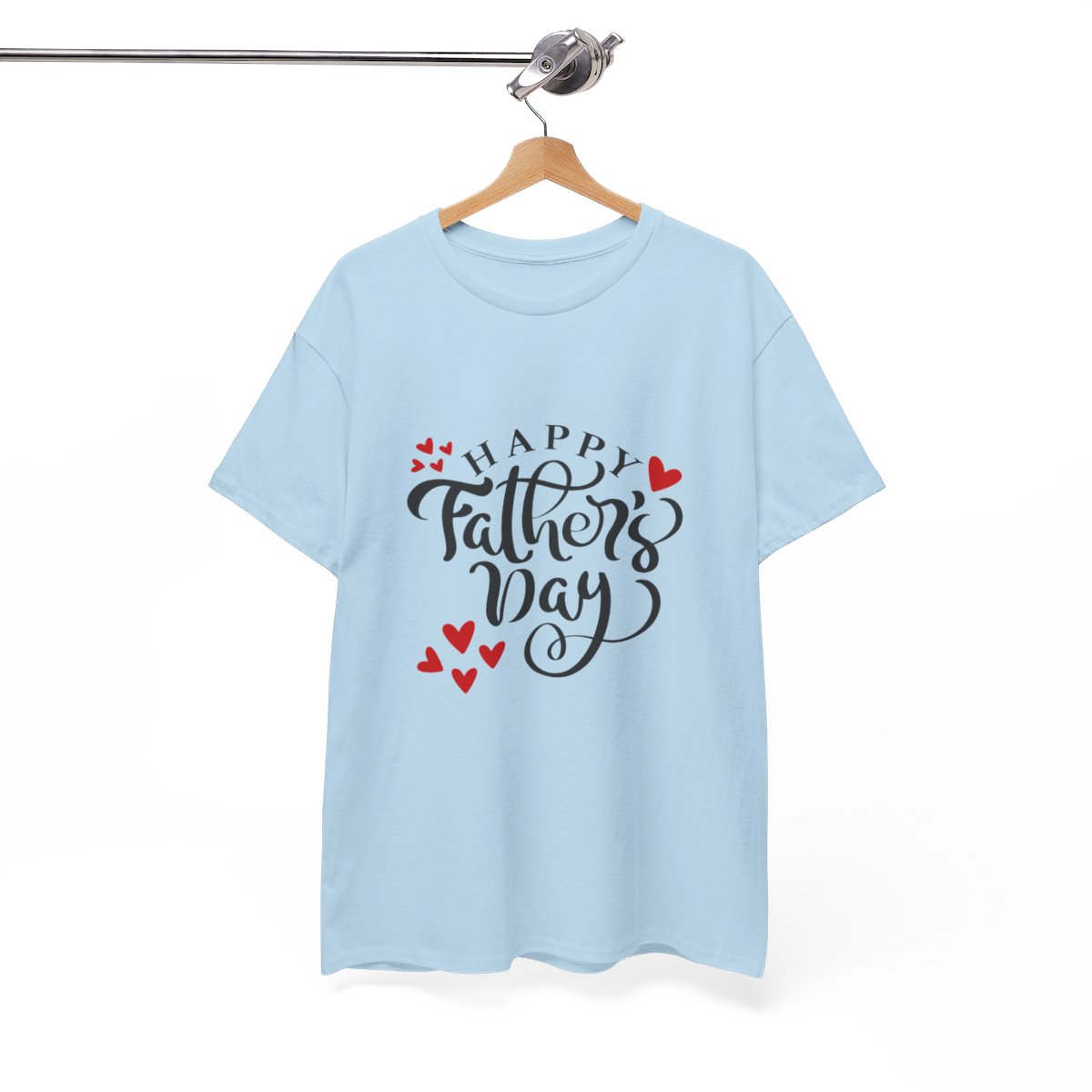 Happy Father's Day: Unisex Heavy Cotton Tee 143 Happy Father's Day: Unisex Heavy Cotton Tee - Image 143