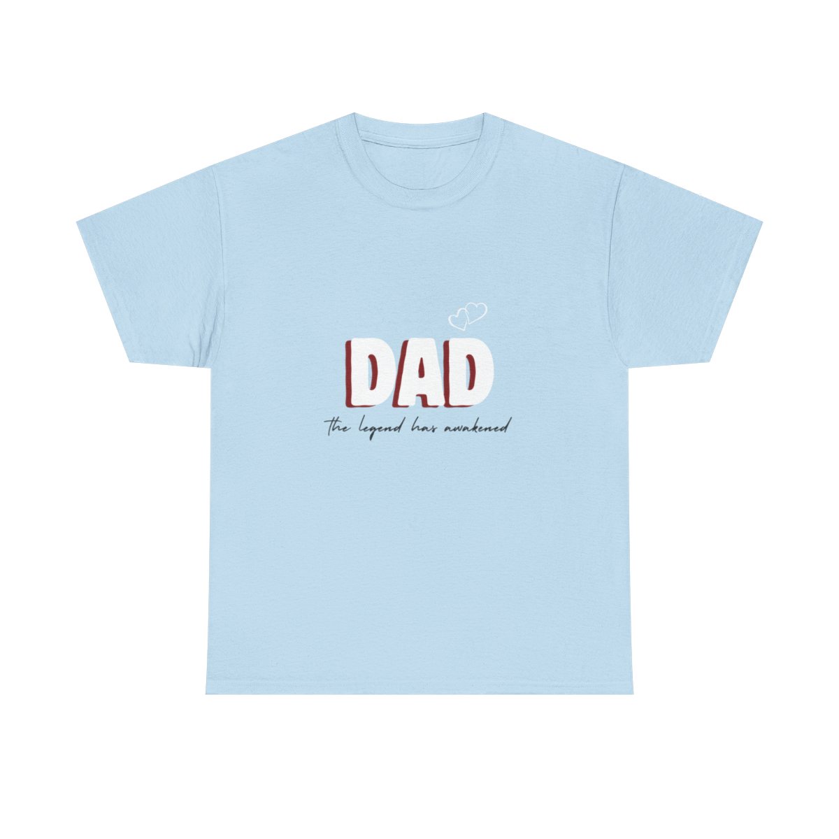 Dad: The Legend Has Awakened: Unisex Heavy Cotton Tee - Image 83