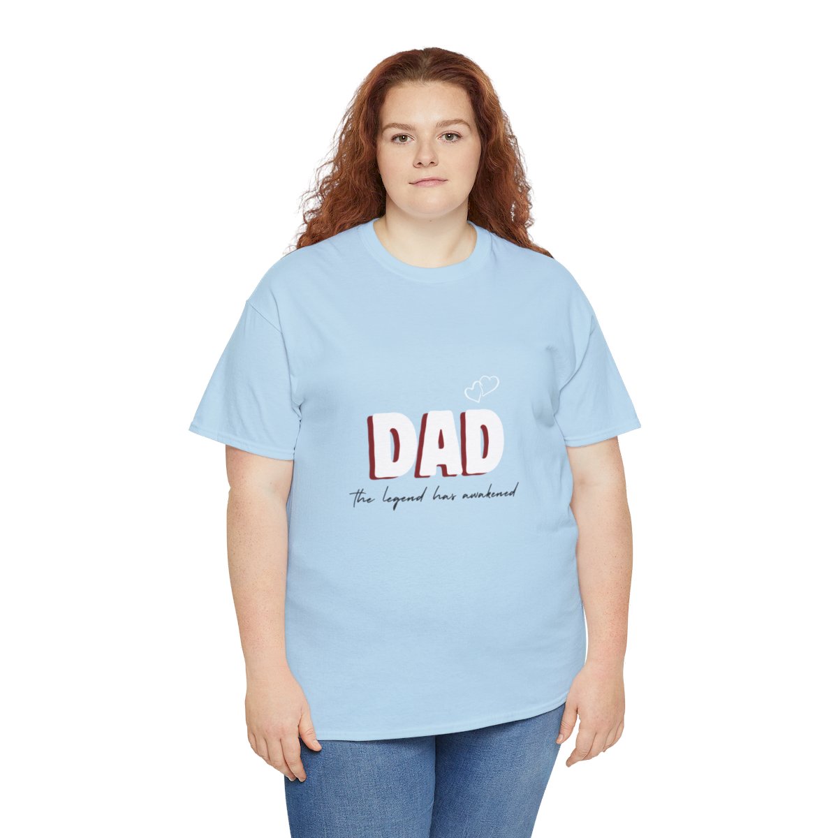 Dad: The Legend Has Awakened: Unisex Heavy Cotton Tee - Image 96