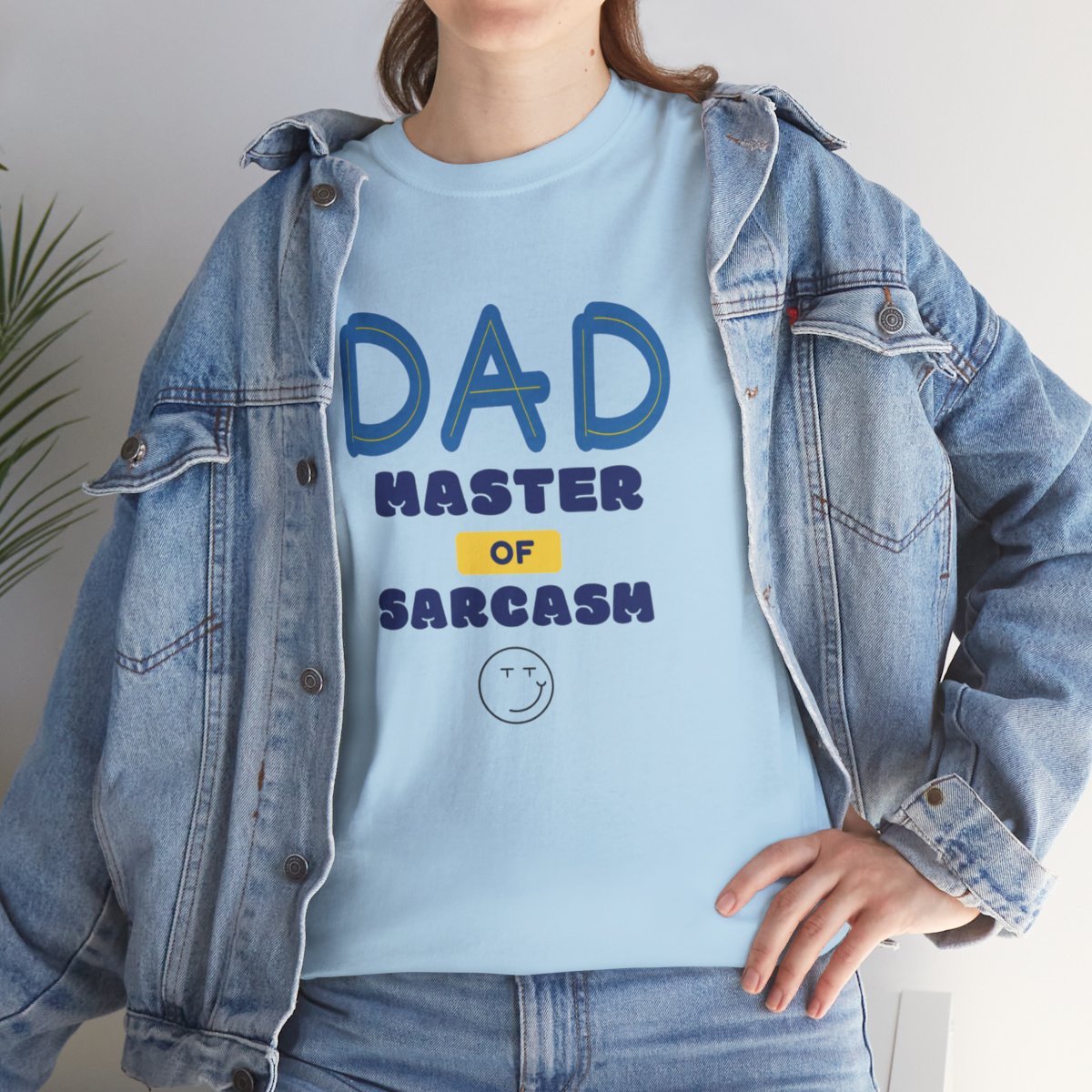 Dad: Master of Sarcasm: Unisex Heavy Cotton Tee - Image 131