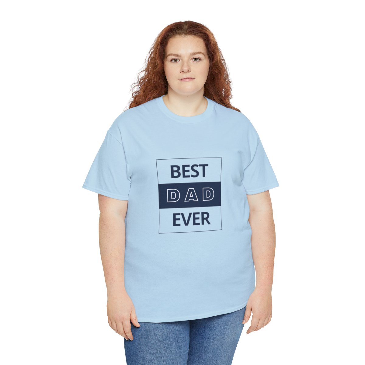 Best Dad Ever: Unisex Heavy Cotton Tee - Image 15