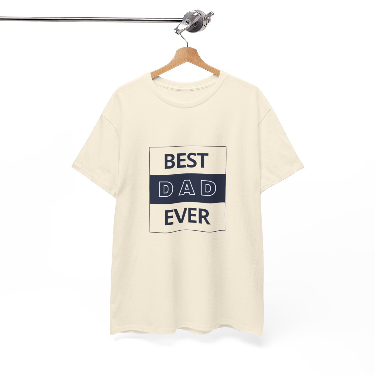 Best Dad Ever: Unisex Heavy Cotton Tee - Image 115