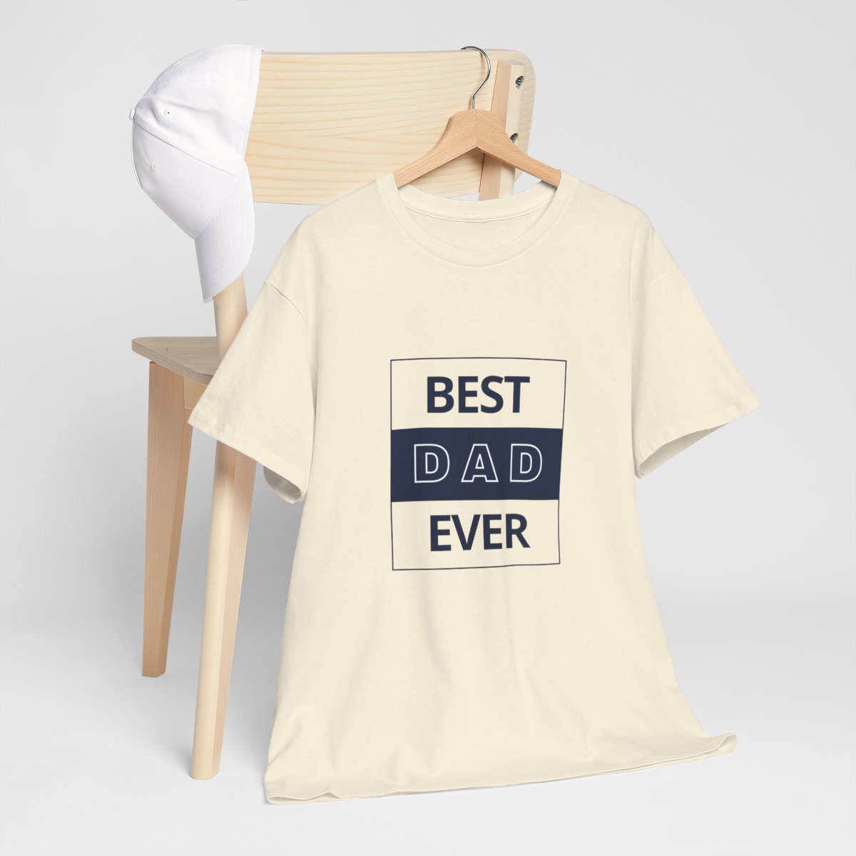 Best Dad Ever: Unisex Heavy Cotton Tee - Image 116