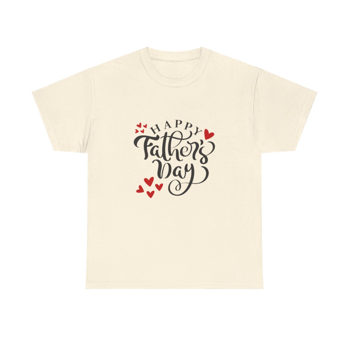 Happy Father's Day: Unisex Heavy Cotton Tee 2 Happy Father's Day: Unisex Heavy Cotton Tee - Image 2