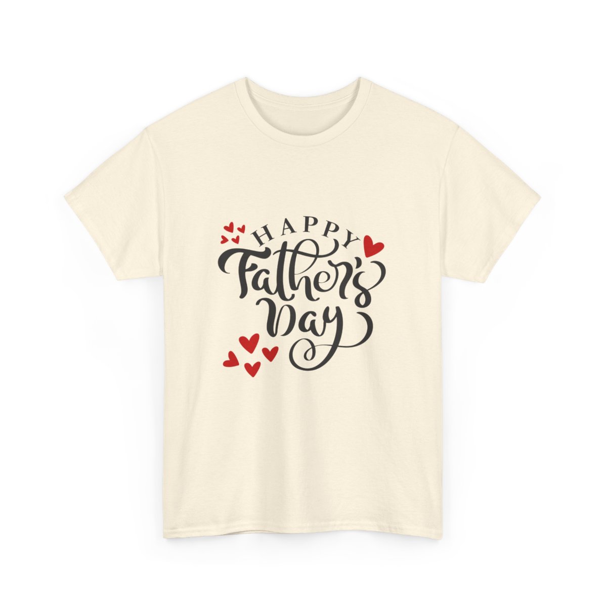 Happy Father's Day: Unisex Heavy Cotton Tee 4 Happy Father's Day: Unisex Heavy Cotton Tee - Image 4