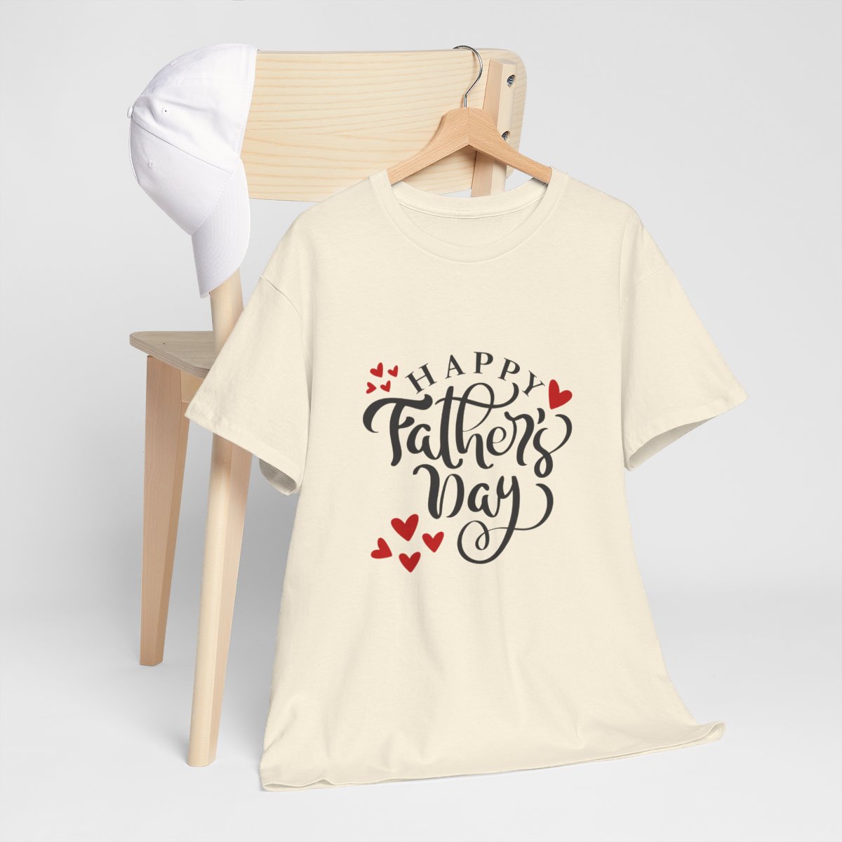 Happy Father's Day: Unisex Heavy Cotton Tee 9 Happy Father's Day: Unisex Heavy Cotton Tee - Image 9