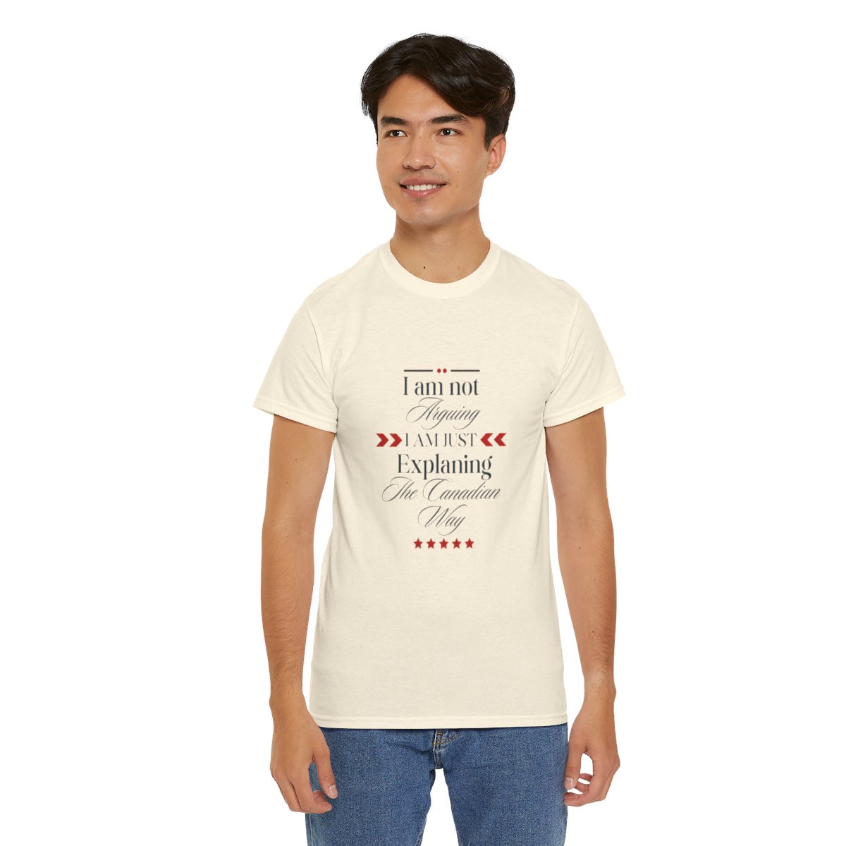 I am Not Arguing I am Just Explaining The Canadian Way: Unisex Heavy Cotton Tee - Image 21