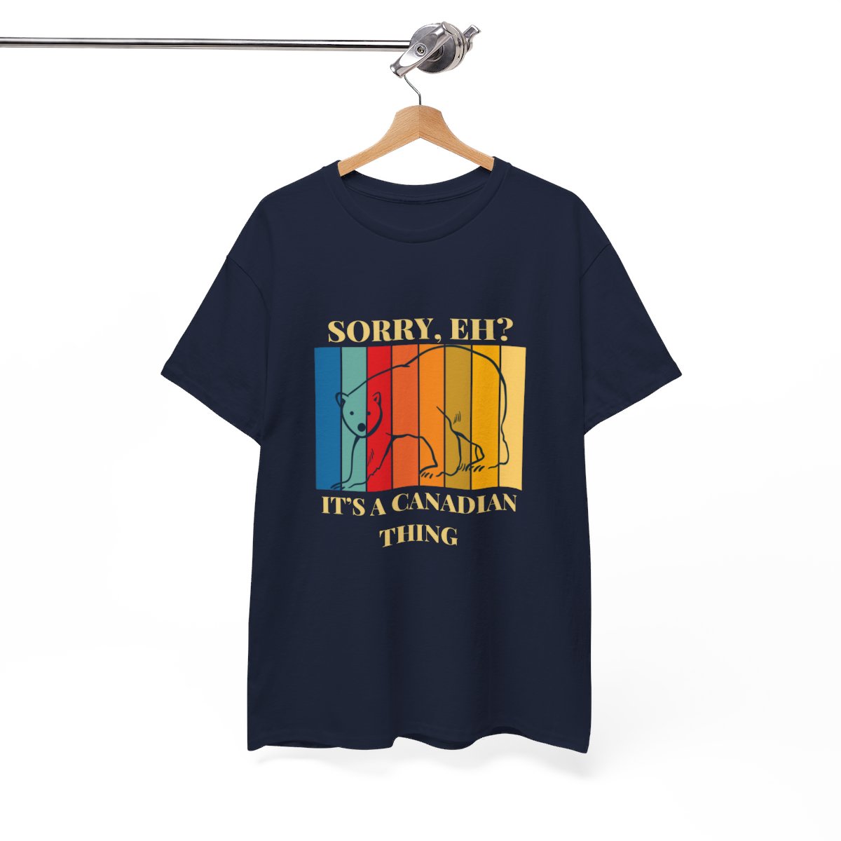 Sorry Eh? It's A Canadian Thing: Unisex Heavy Cotton Tee 170 Sorry Eh? It's A Canadian Thing: Unisex Heavy Cotton Tee - Image 170