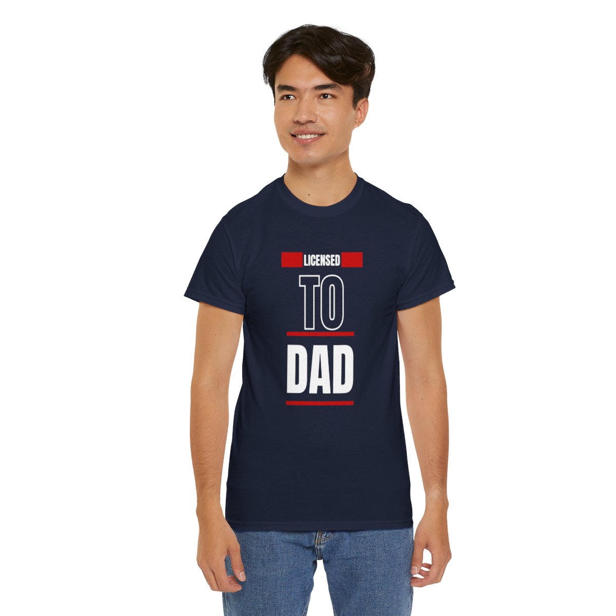 Licensed to Dad: Unisex Heavy Cotton Tee - Image 156