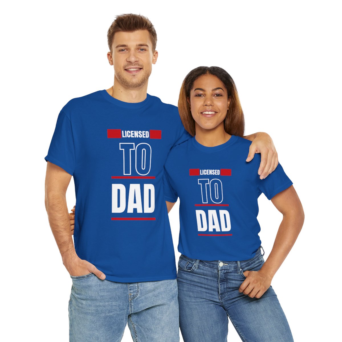 Licensed to Dad: Unisex Heavy Cotton Tee - Image 24