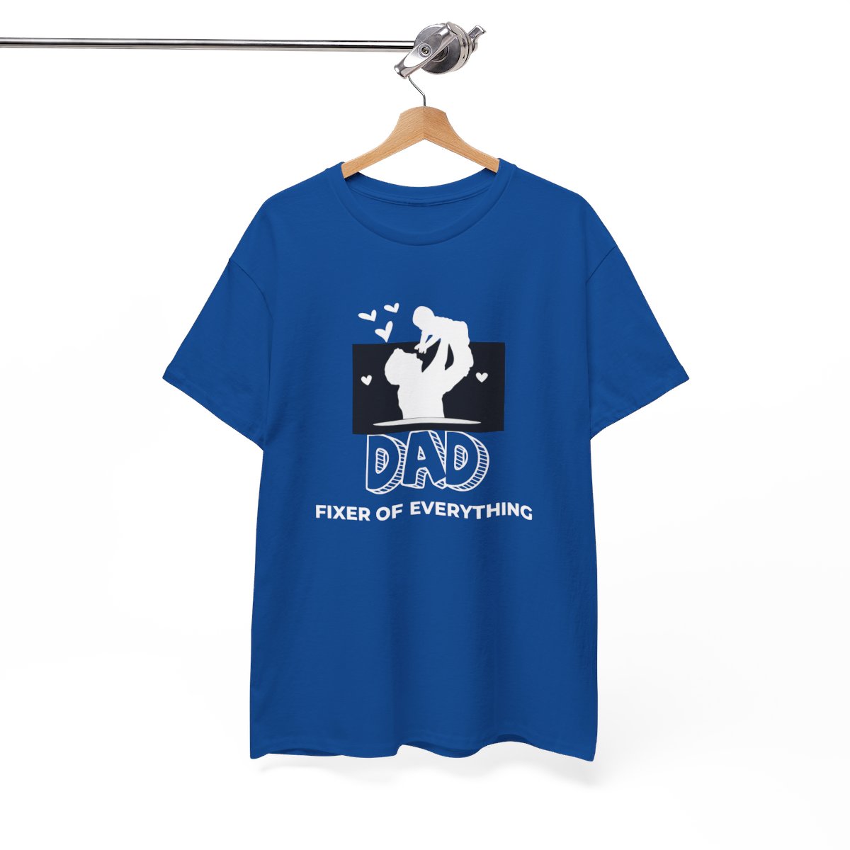 Dad, Fixer of Everything: Unisex Heavy Cotton Tee - Image 115