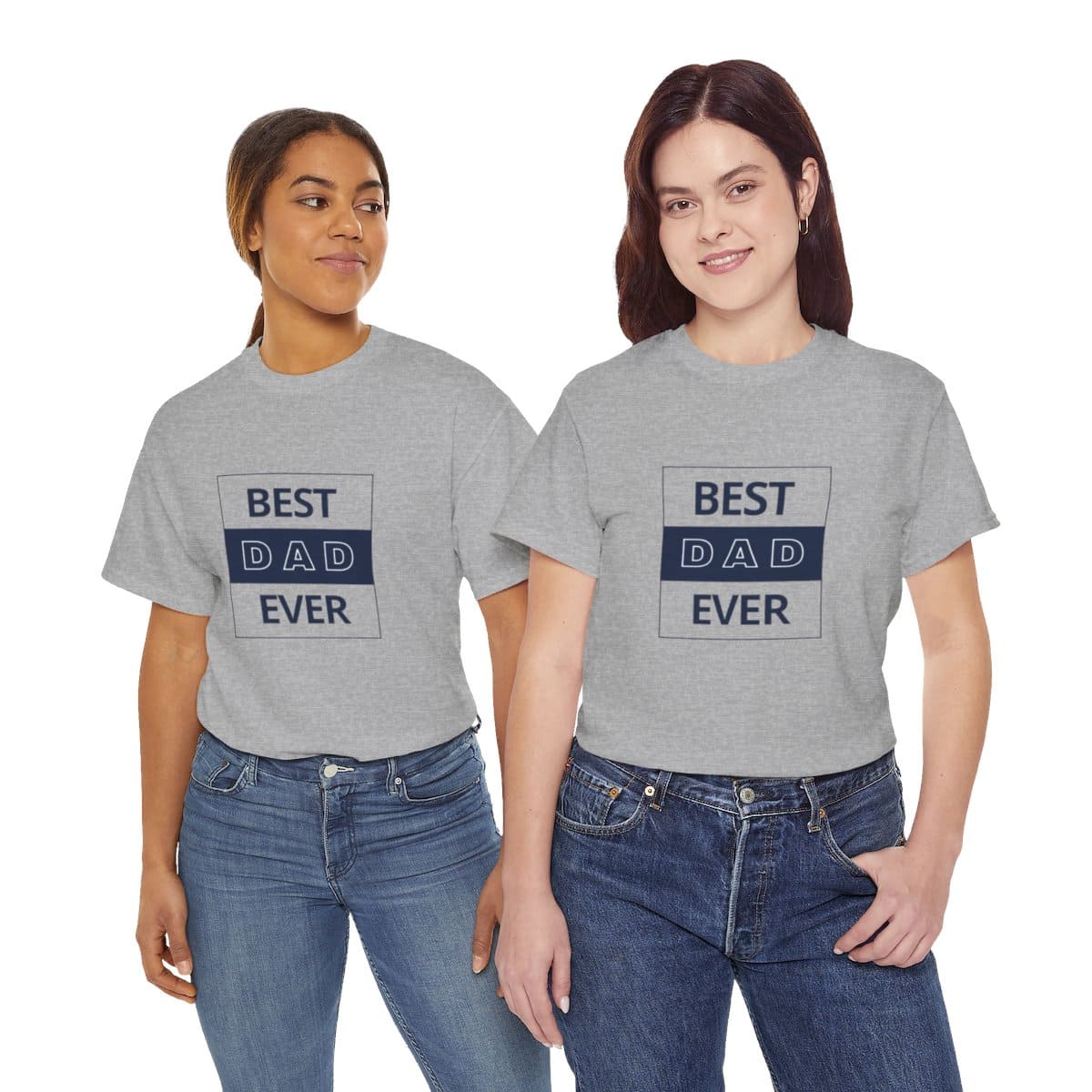 Best Dad Ever: Unisex Heavy Cotton Tee - Image 106