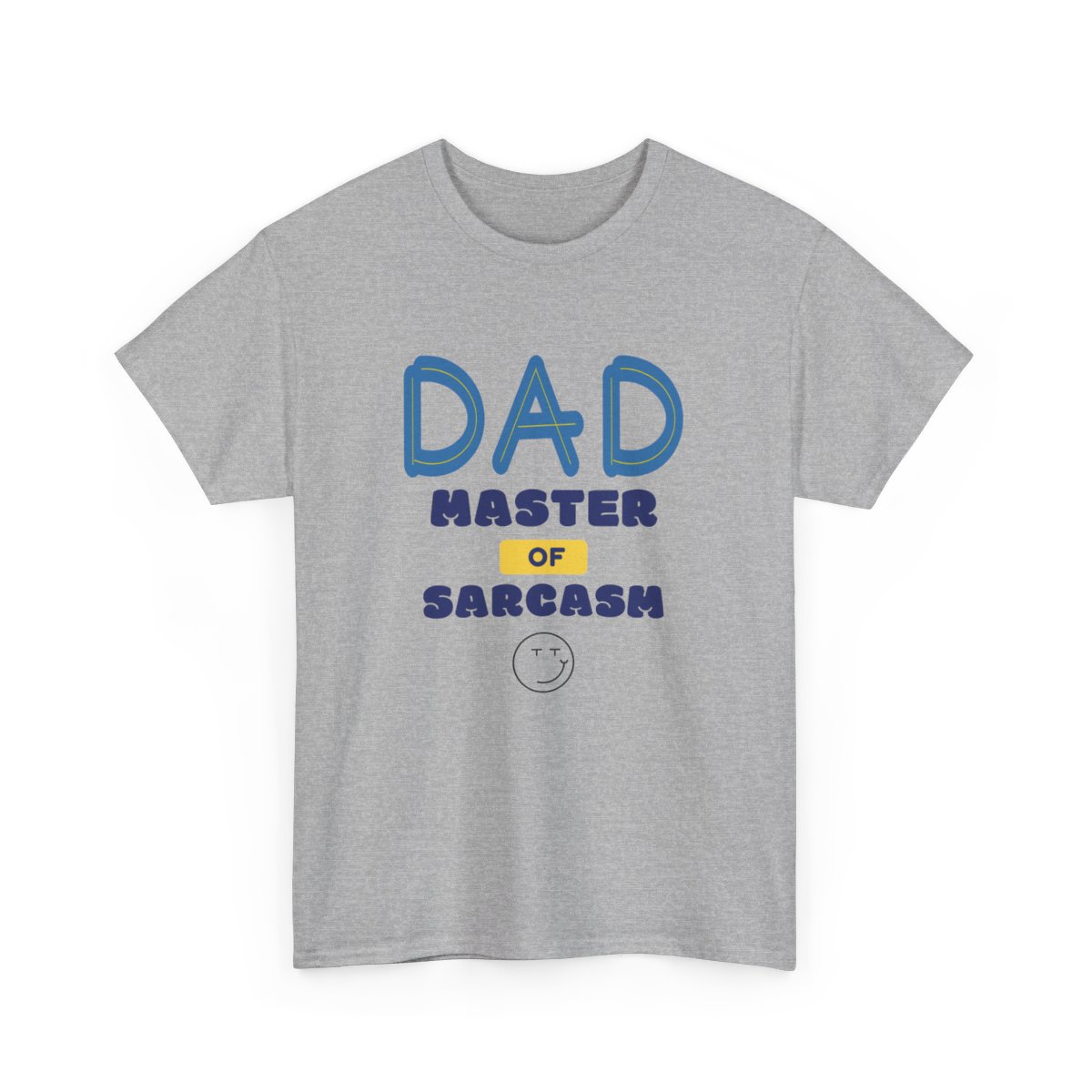 Dad: Master of Sarcasm: Unisex Heavy Cotton Tee - Image 58